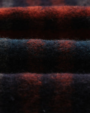 ヒースジャケット Heath Jacket Wool Check (NAVY/MULTI)