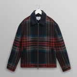 ヒースジャケット Heath Jacket Wool Check (NAVY/MULTI)