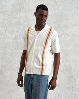 アイビーシャツ COTTON STRIPE (ECRU/MULTI)