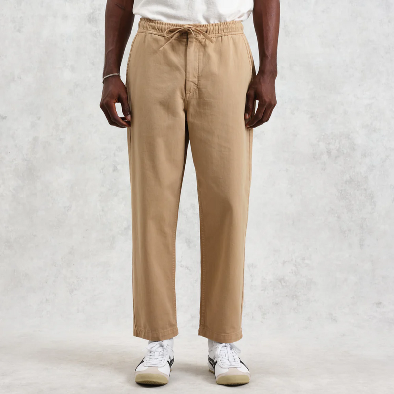 カートトラウザーズ|オーガニックコットンツイル (BEIGE カートトラウザーズ|オーガニックコットンツイル (BEIGE