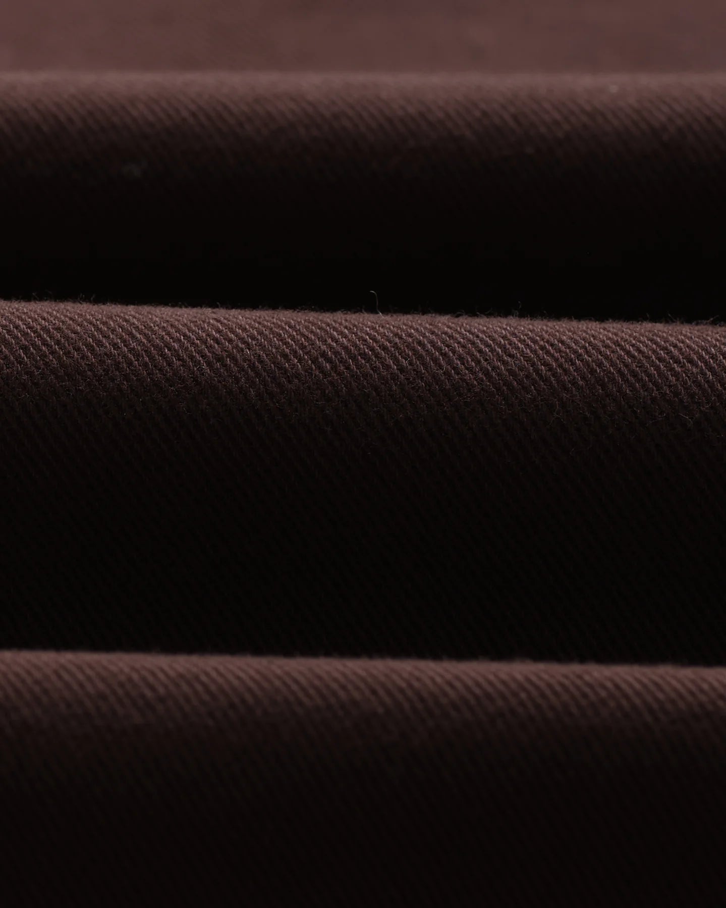 【予約】カートトラウザーズ ORGANIC COTTON TWILL (DARK BROWN)