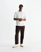 カートトラウザーズ ORGANIC COTTON TWILL (DARK BROWN)