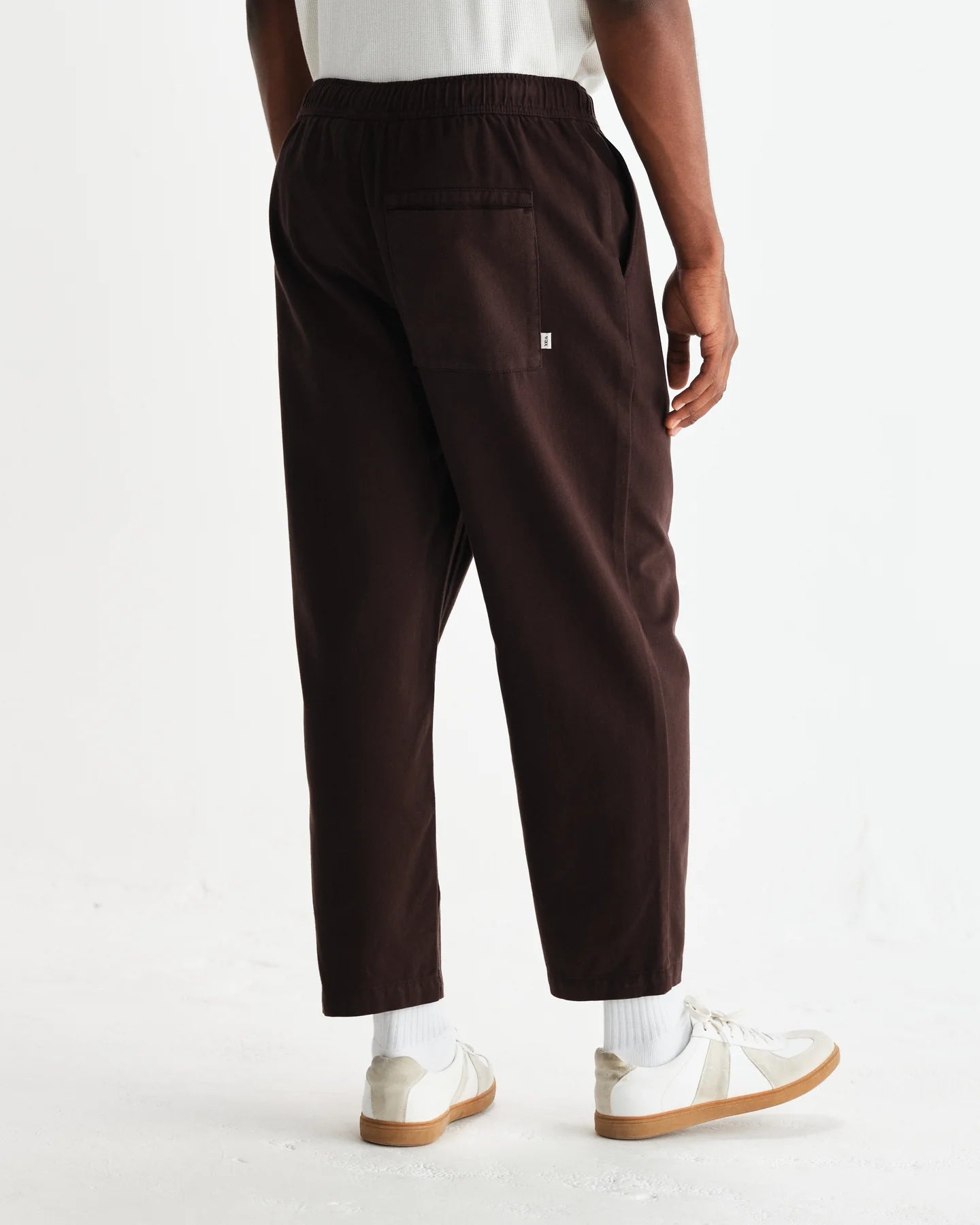 【予約】カートトラウザーズ ORGANIC COTTON TWILL (DARK BROWN)