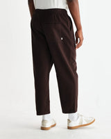 カートトラウザーズ ORGANIC COTTON TWILL (DARK BROWN)