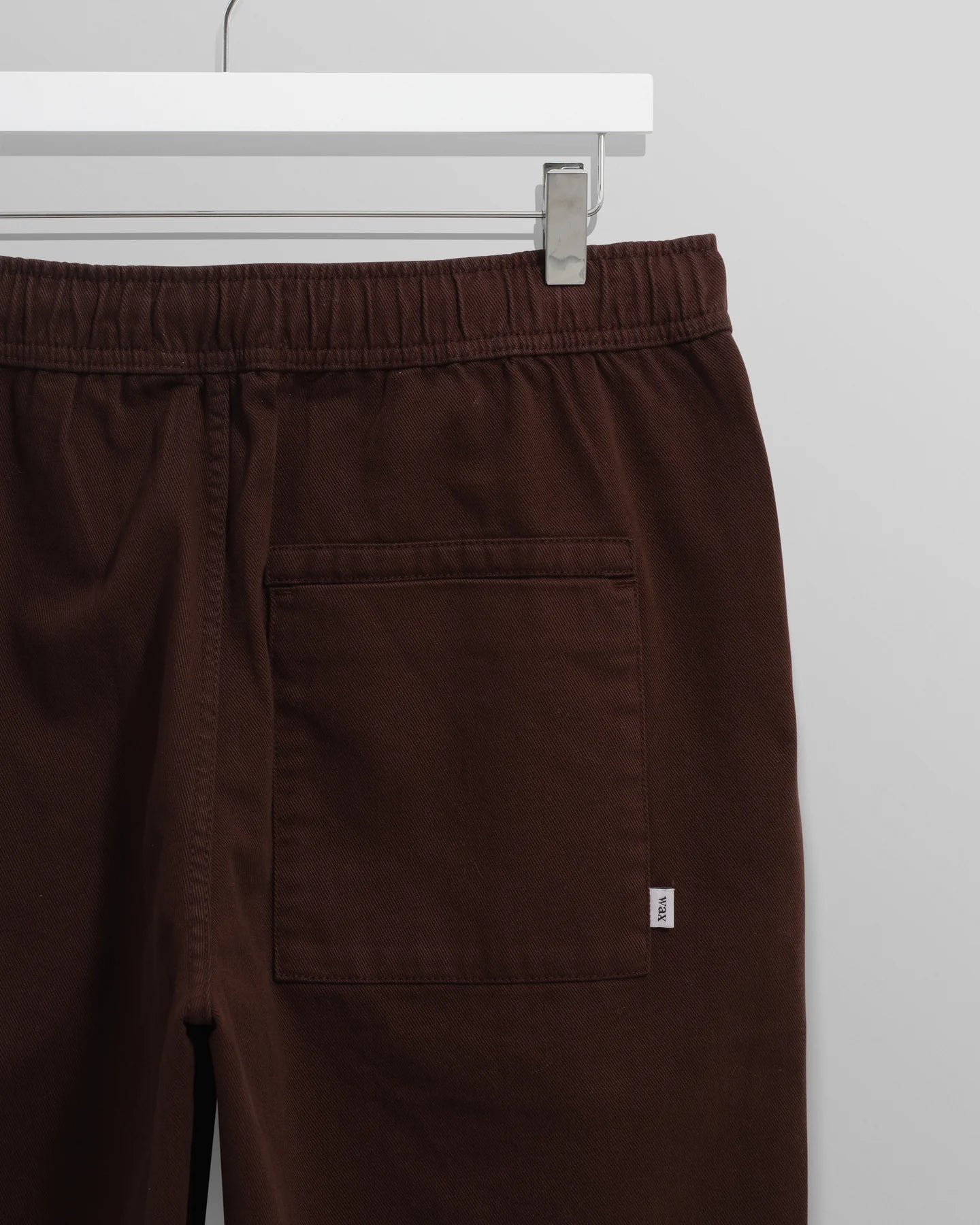 【予約】カートトラウザーズ ORGANIC COTTON TWILL (DARK BROWN)