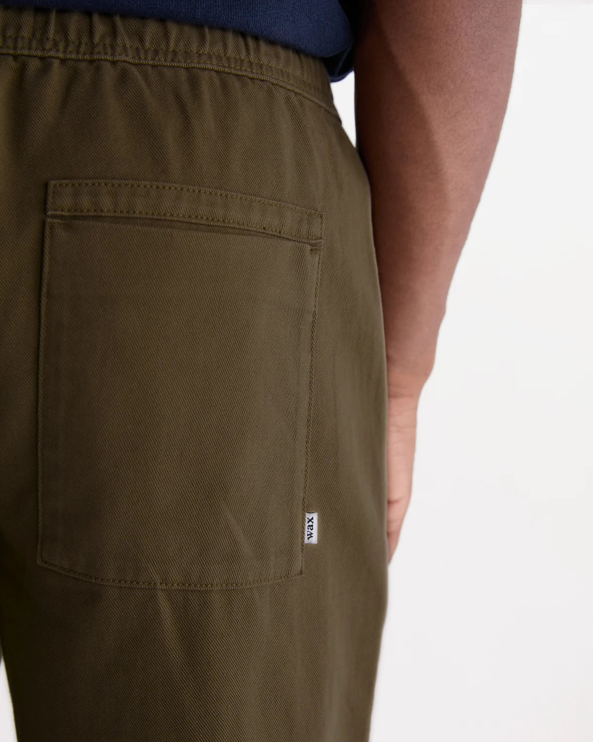 カートトラウザーズ ORGANIC COTTON TWILL (DARK KHAKI)