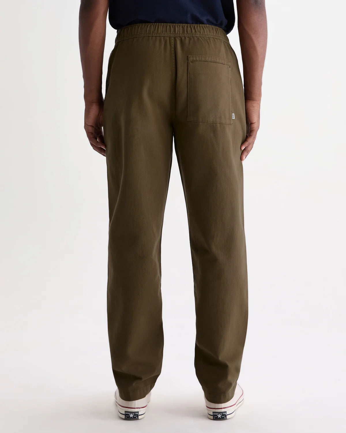 カートトラウザーズ ORGANIC COTTON TWILL (DARK KHAKI)