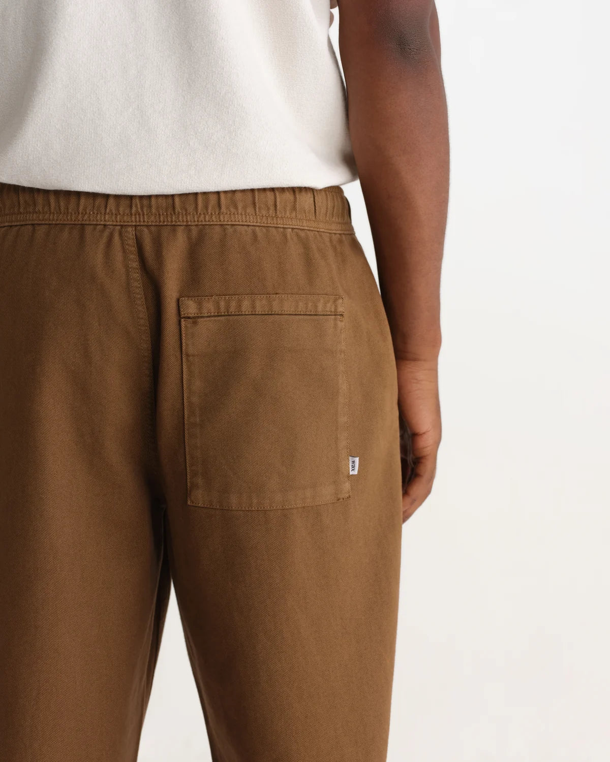 カートトラウザーズ ORGANIC COTTON TWILL (DARK TAN)