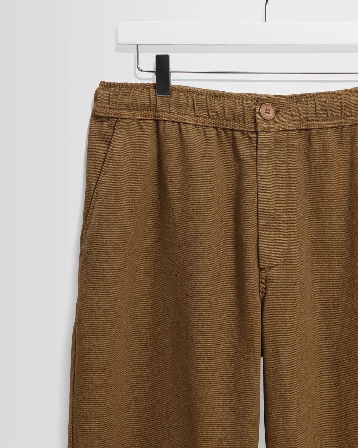 カートトラウザーズ ORGANIC COTTON TWILL (DARK TAN)