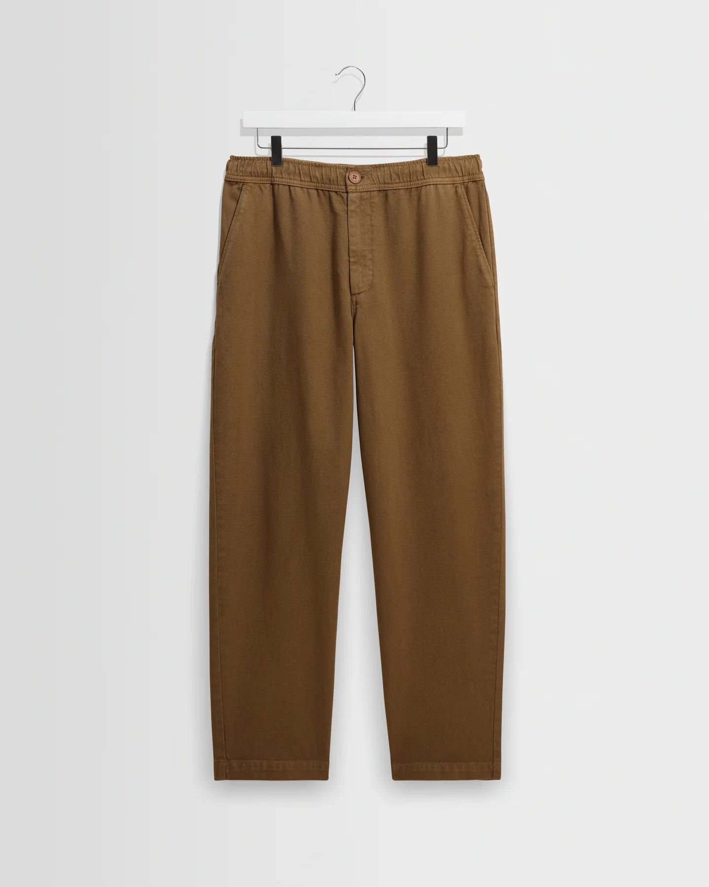 カートトラウザーズ ORGANIC COTTON TWILL (DARK TAN)