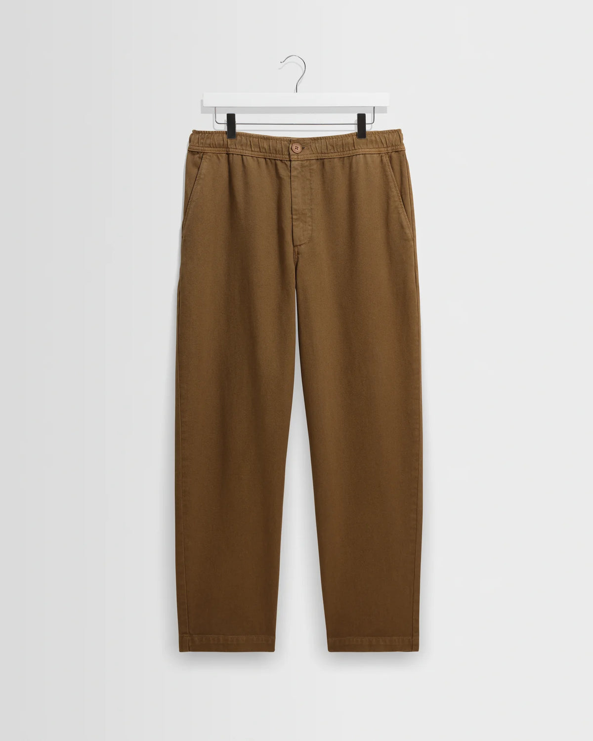 カートトラウザーズ ORGANIC COTTON TWILL (DARK TAN)