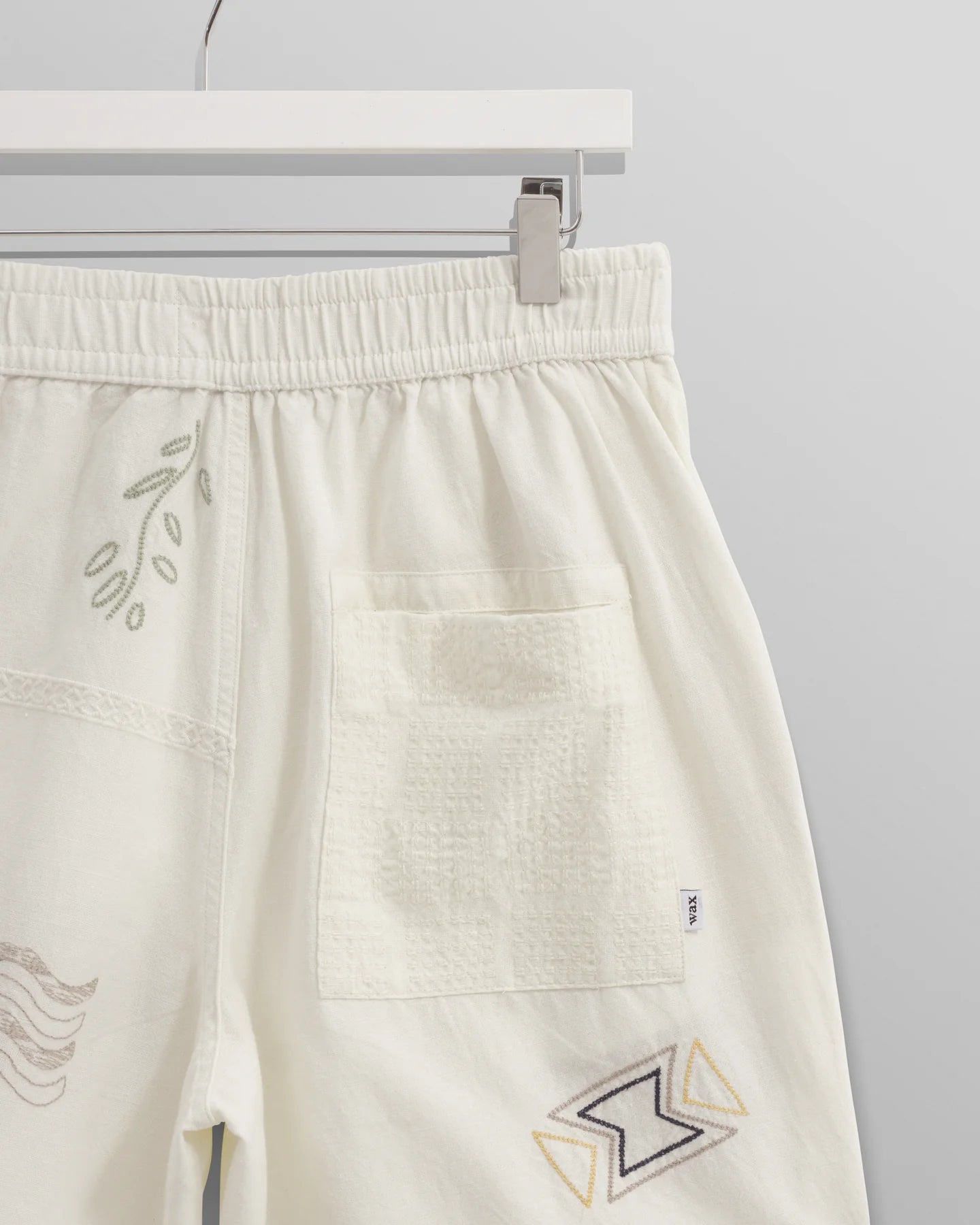 カートショーツ DOODLE EMBROIDERY (ECRU/MULTI)