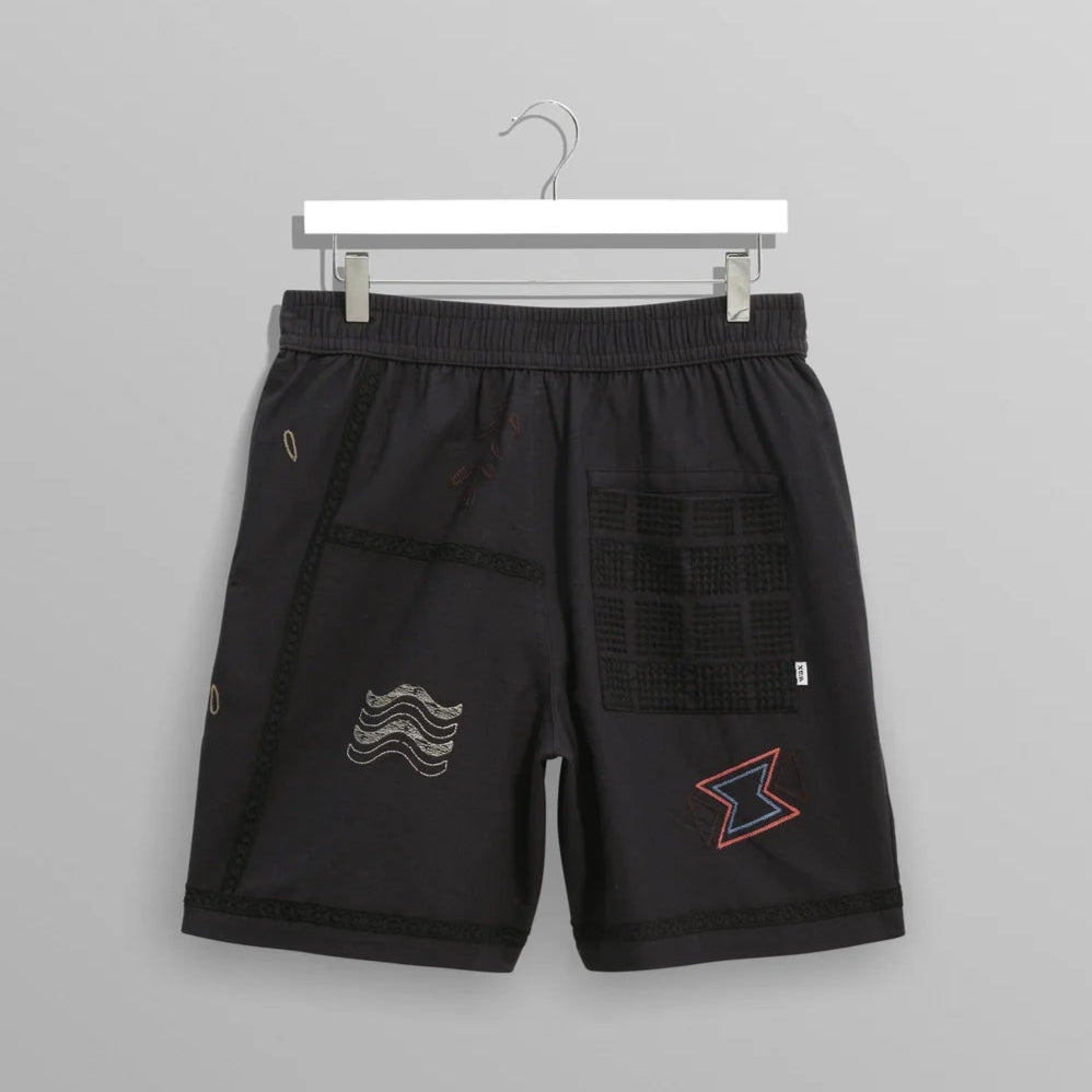 カートショーツ DOODLE EMBROIDERY (NAVY/MULTI)
