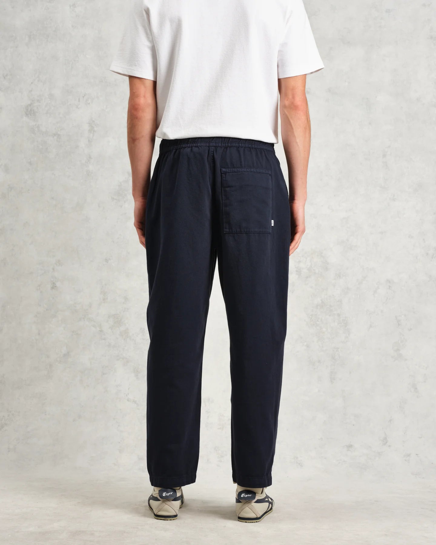 カートトラウザーズ ORGANIC COTTON TWILL (NAVY) - グリニッジ オンラインストア