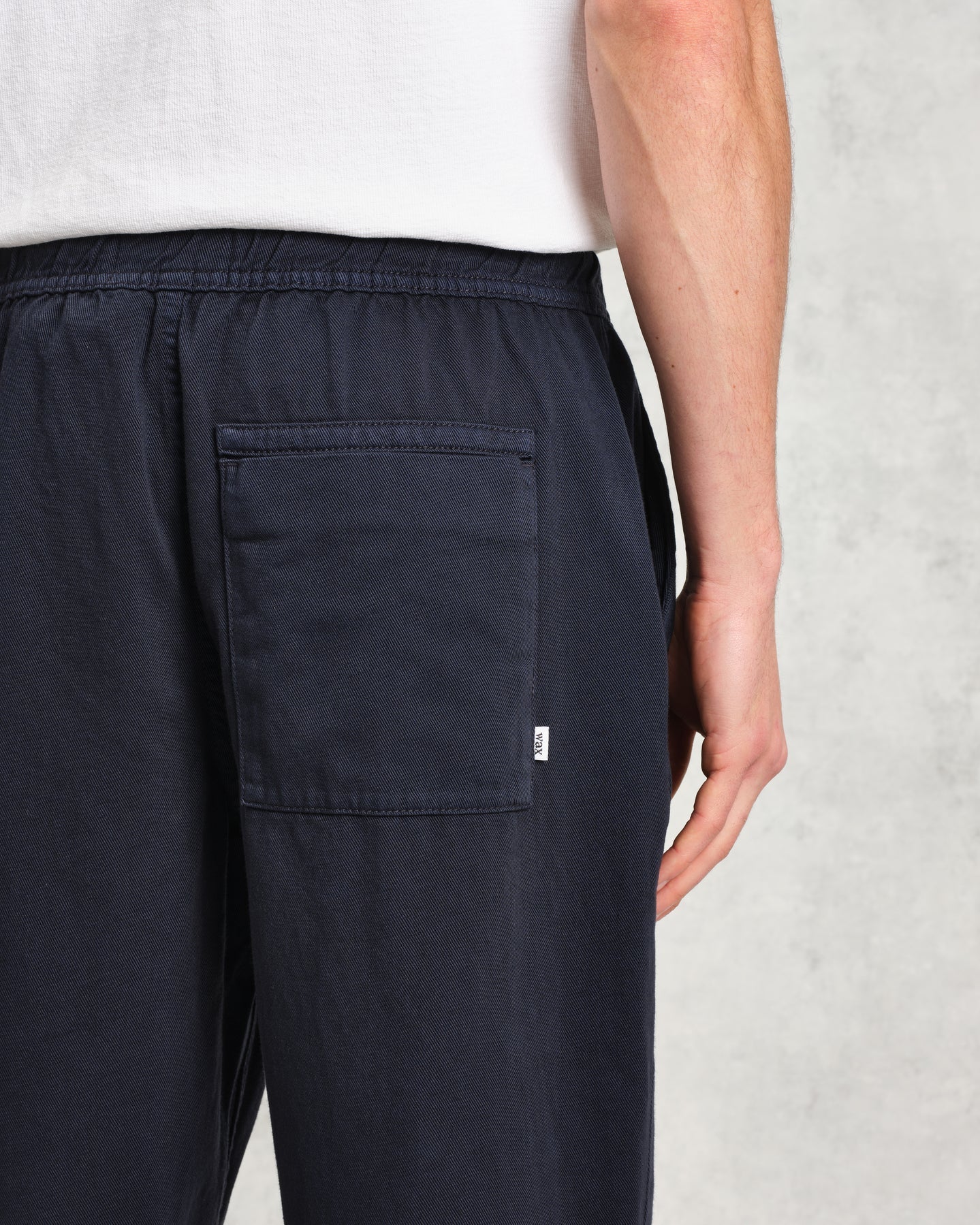カートトラウザーズ ORGANIC COTTON TWILL (NAVY) - グリニッジ オンラインストア