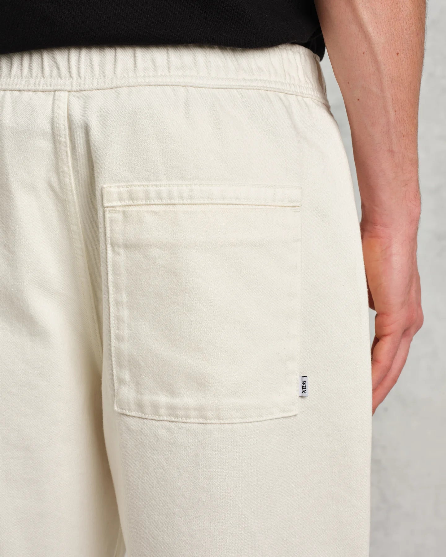 カートトラウザーズ ORGANIC COTTON TWILL (OFF WHITE)