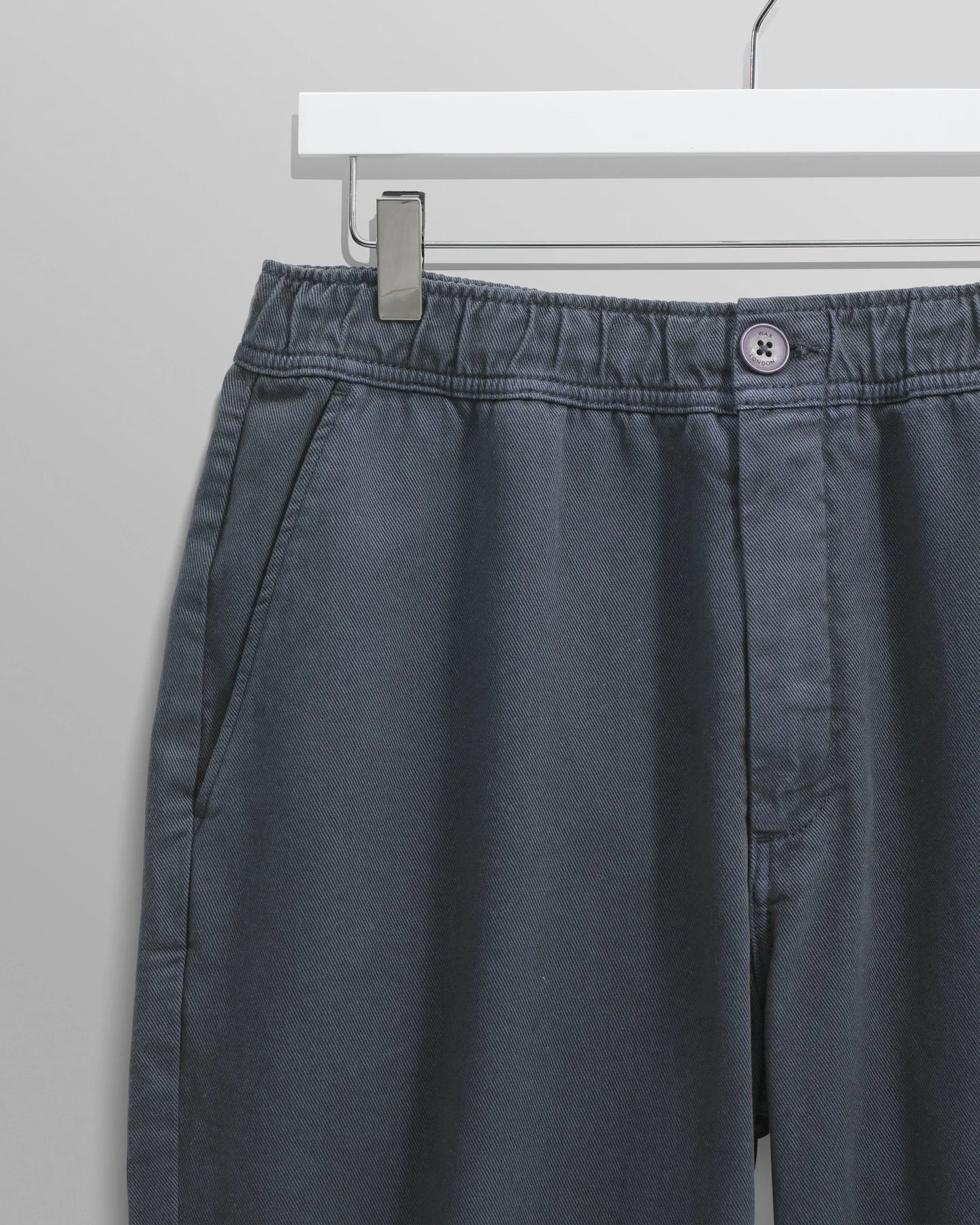 カートトラウザーズ ORGANIC COTTON TWILL (PETROL BLUE)