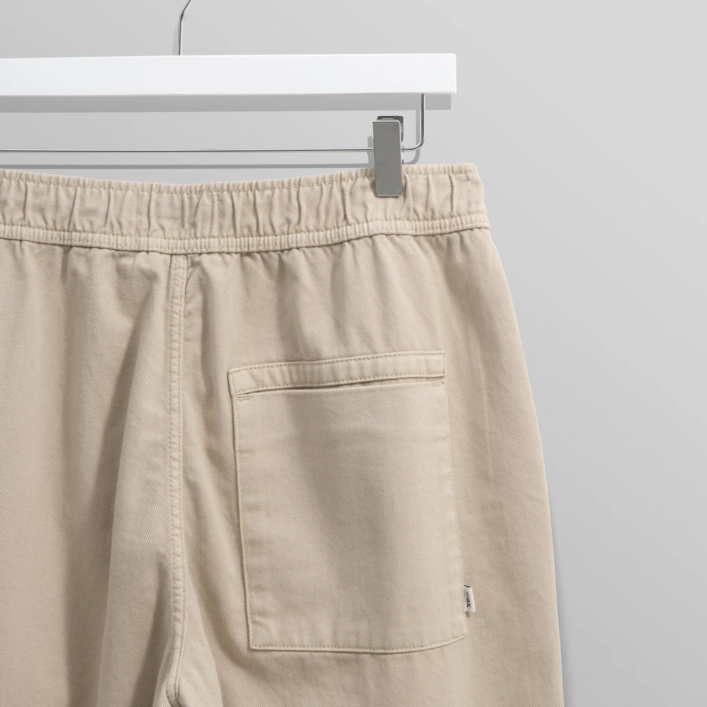 カートトラウザーズ ORGANIC COTTON TWILL (STONE) - グリニッジ オンラインストア