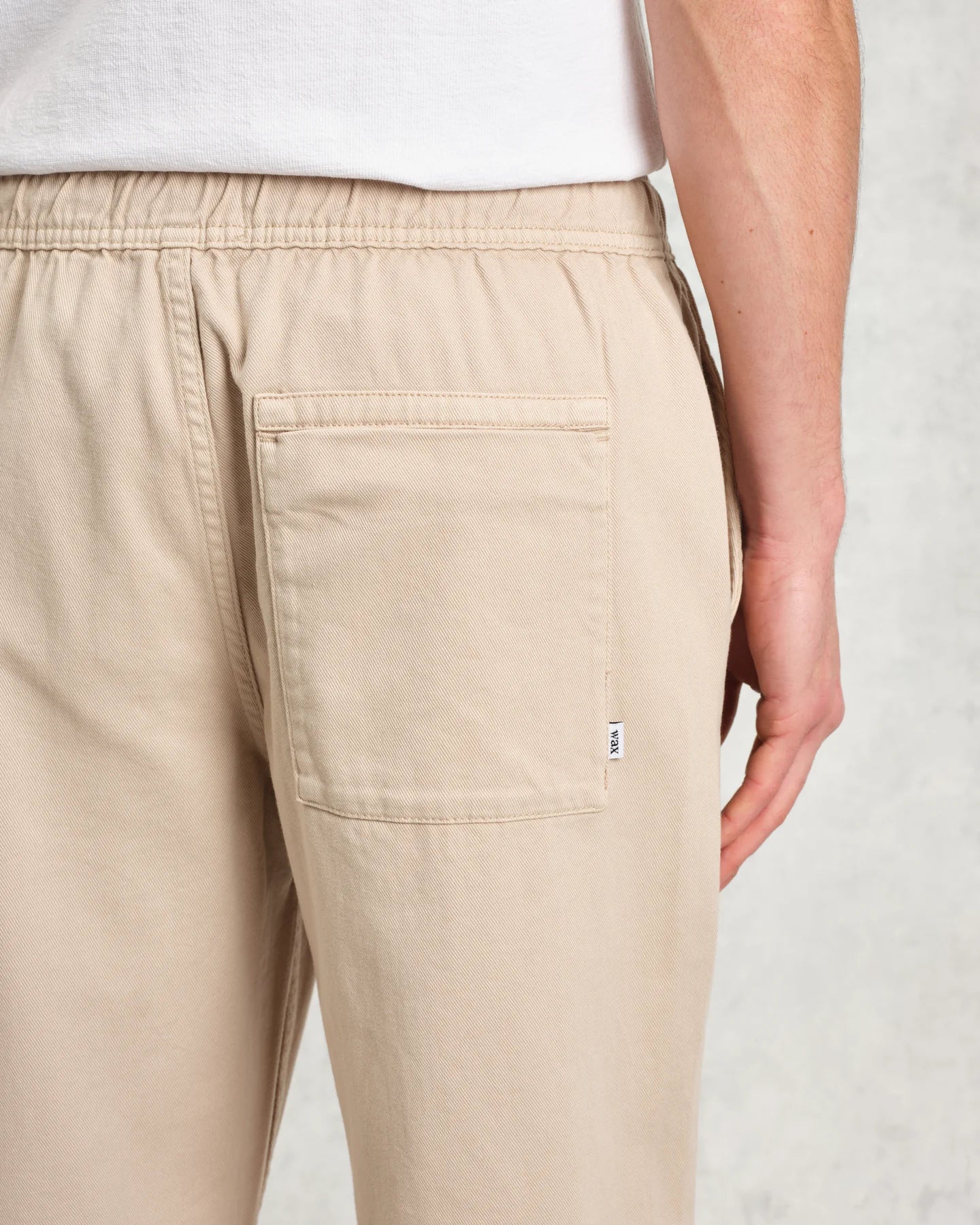 カートトラウザーズ ORGANIC COTTON TWILL (STONE) - グリニッジ オンラインストア