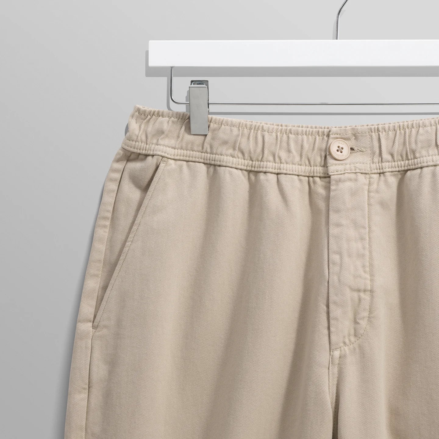 カートトラウザーズ ORGANIC COTTON TWILL (STONE) - グリニッジ オンラインストア