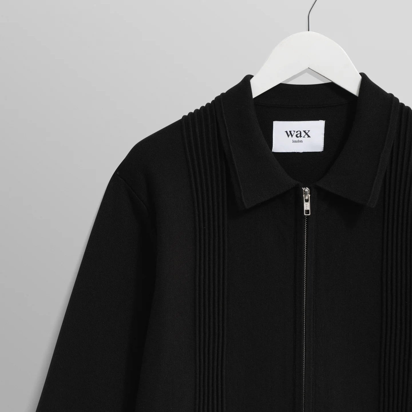 レノックスジップ MILANO RIPPLE STRIPE (BLACK)