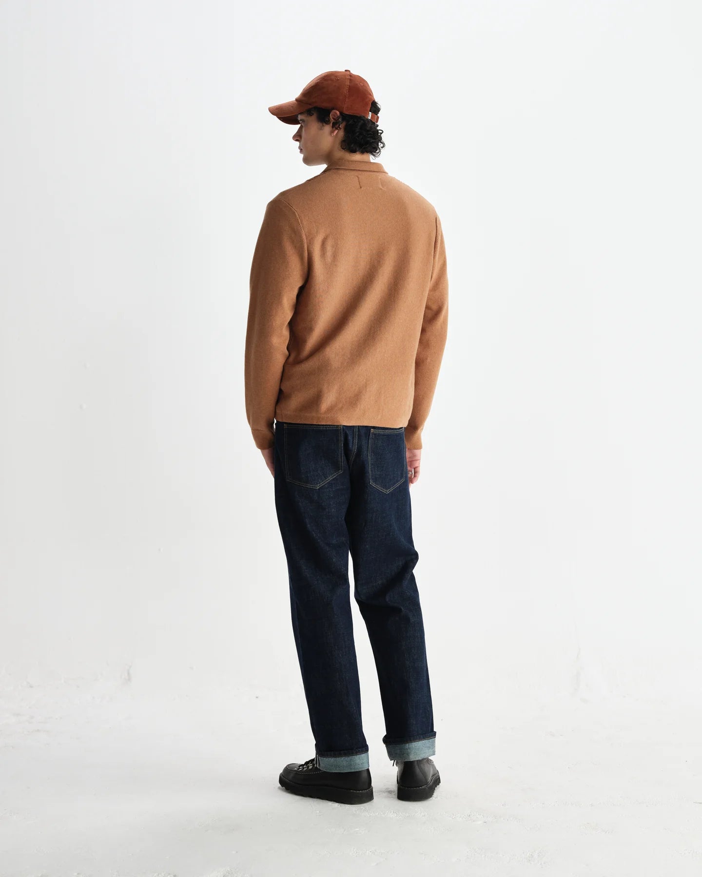 レノックスジップ MILANO RIPPLE STRIPE (CAMEL)