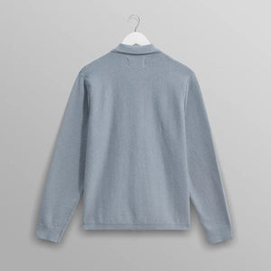 レノックスジップ MILANO RIPPLE STRIPE (GREY BLUE)