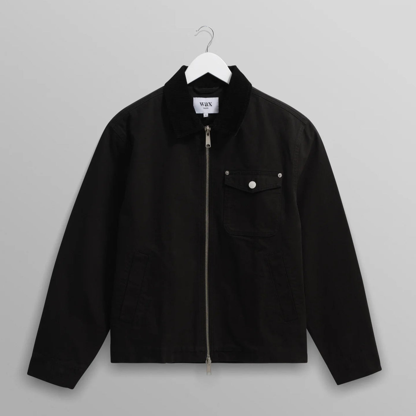 メイソンジャケット Mason Canvas Jacket (BLACK)【ワックス