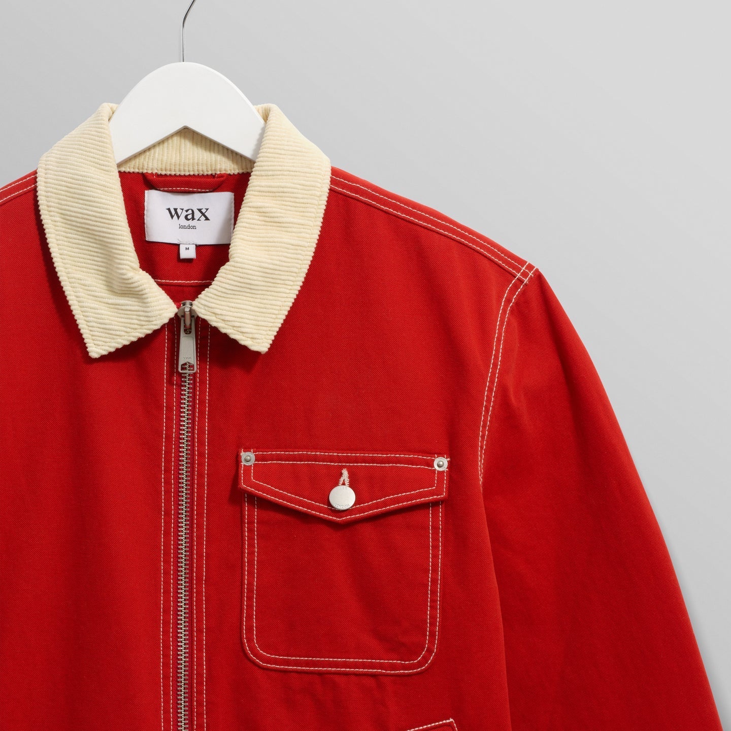 メイソンジャケット Mason Canvas Jacket (RED) - グリニッジ オンラインストア