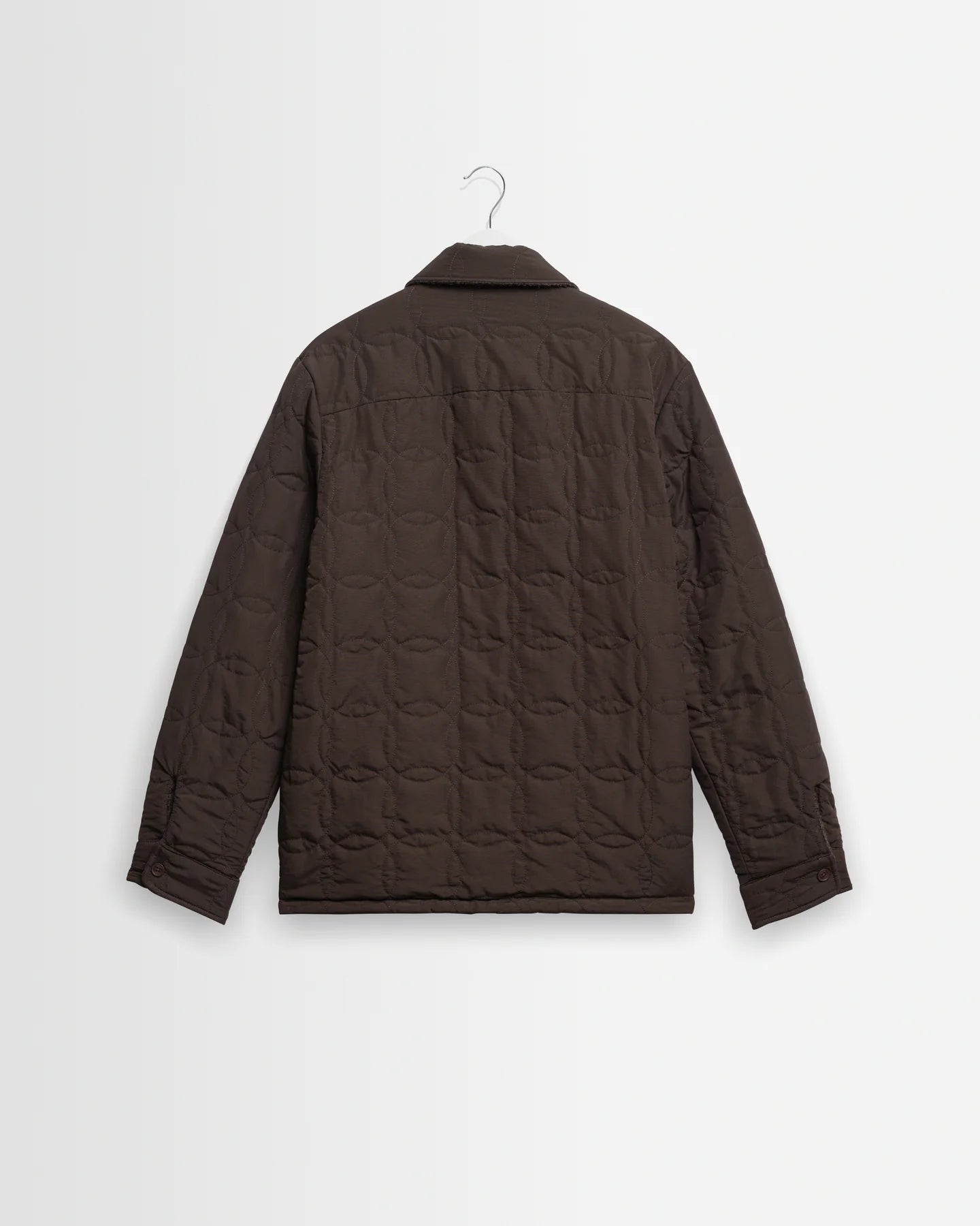 オーバーシャツ MOUNT REVERSIBLE BOBBLE WOOL (DUSTY BROWN)