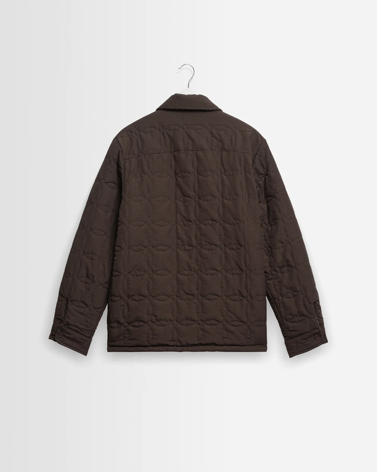 オーバーシャツ MOUNT REVERSIBLE BOBBLE WOOL (DUSTY BROWN)
