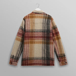 【予約】オーバーシャツ NOLAN WOOL BLEND CHECK (NATURAL MULTI)