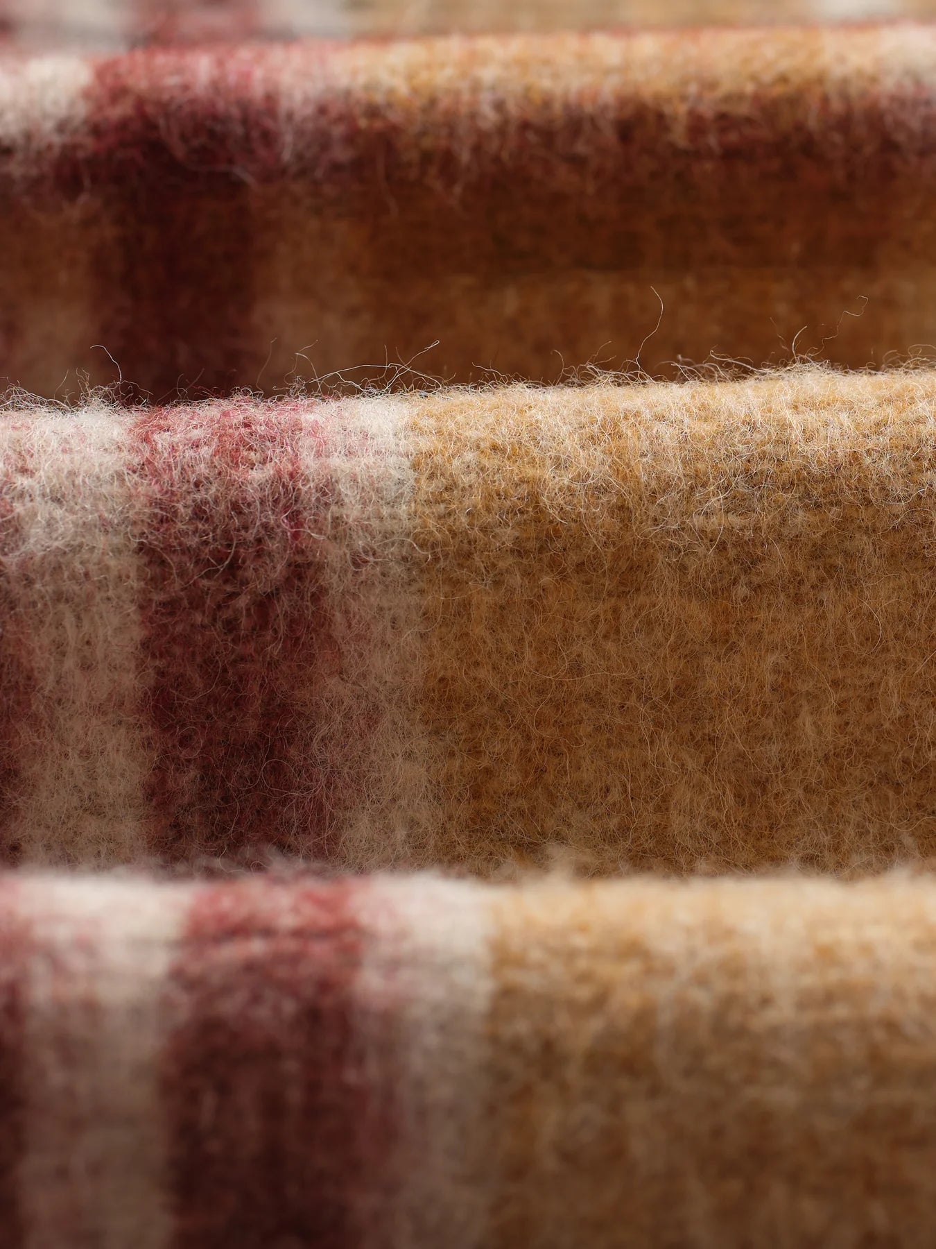 オーバーシャツ NOLAN WOOL BLEND CHECK (NATURAL MULTI)