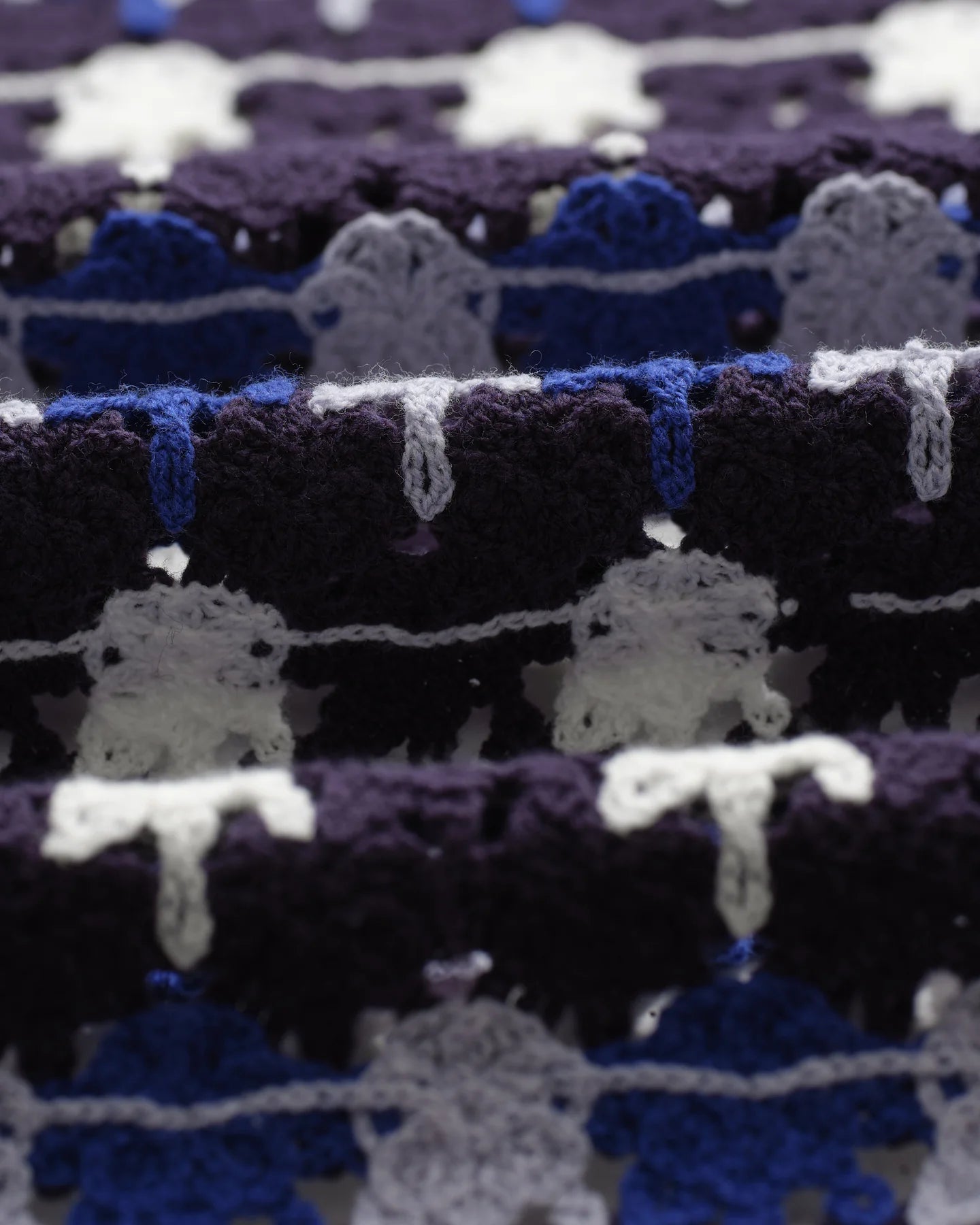 ポルトシャツ SPLASH CROCHET ( Navy )