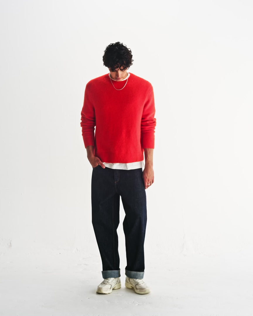 【予約】ワイルドクルー FLUFFY WOOL BLEND (ORANGE)