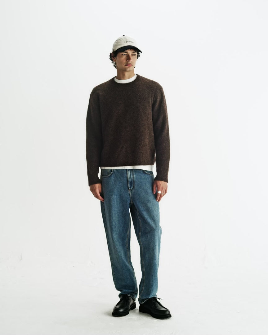 【予約】ワイルドクルー FLUFFY WOOL BLEND (BROWN)