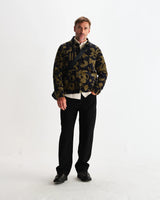 【予約】オーバーシャツ ROCKLEY SHAPES JUMBO CORD (NAVY/KHAKI_)