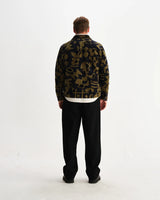 【予約】オーバーシャツ ROCKLEY SHAPES JUMBO CORD (NAVY/KHAKI_)