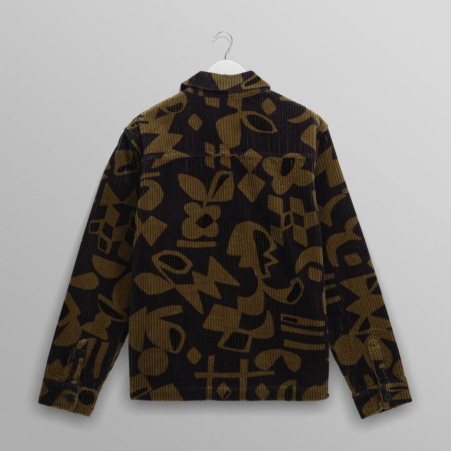 【予約】オーバーシャツ ROCKLEY SHAPES JUMBO CORD (NAVY/KHAKI_)