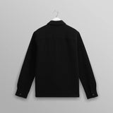 【予約】オーバーシャツ ROMER HEAVY CRINKLE COTTON (BLACK)