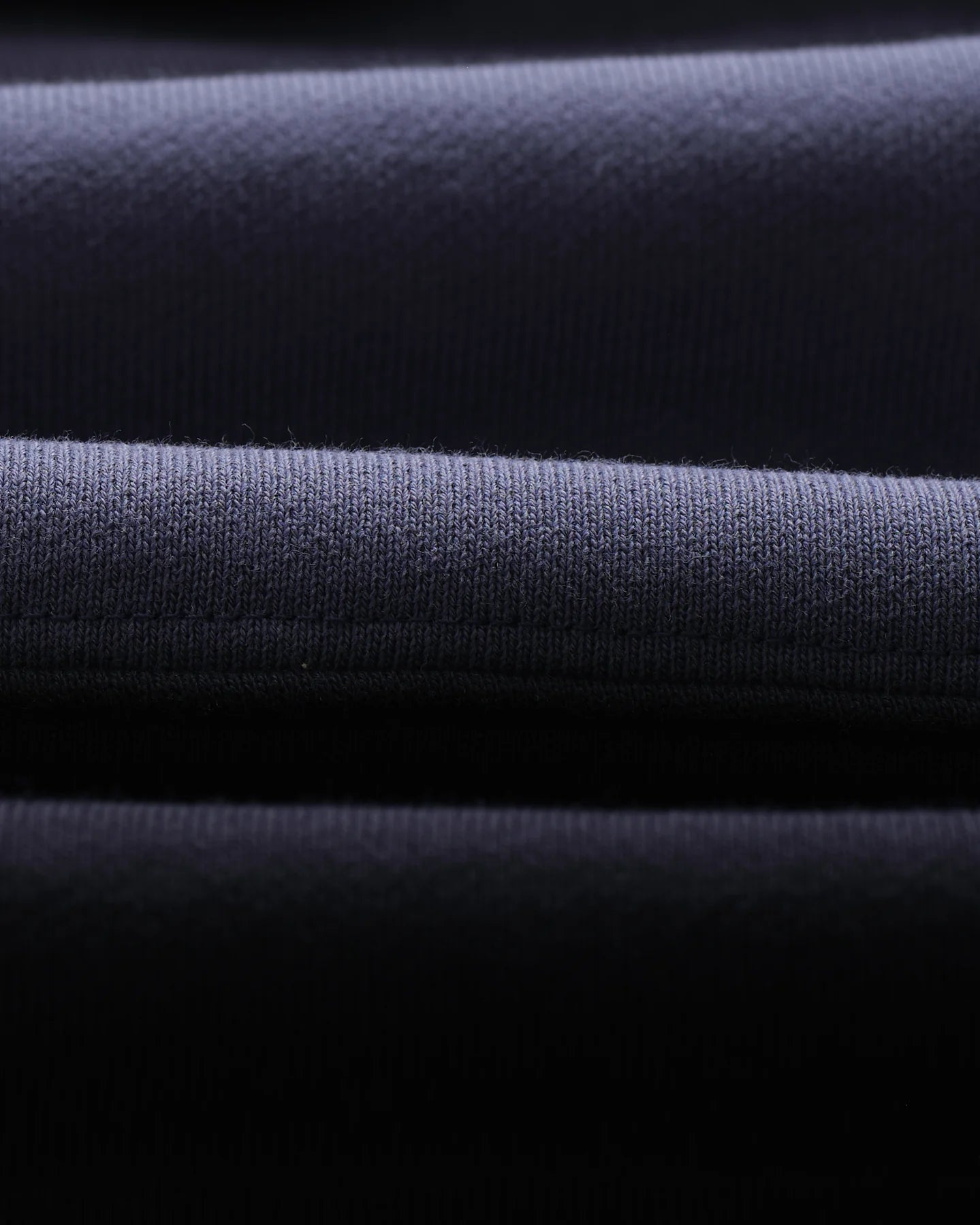 【予約】ラガーシャツ PANELLED LOOPBACK (NAVY/BLUE)