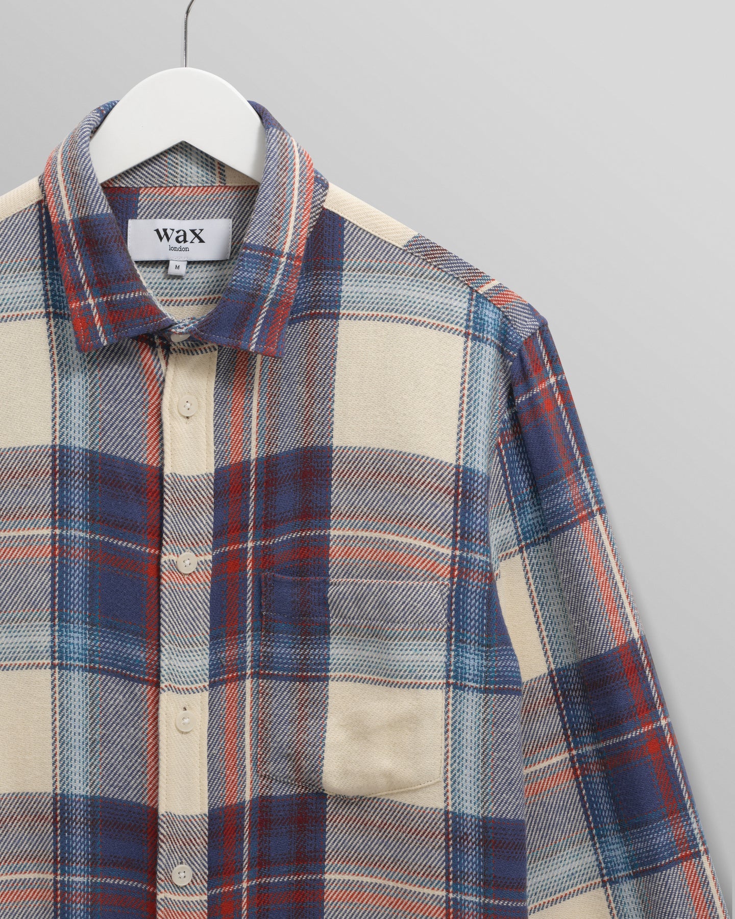 シェリーシャツ FLANNEL CHECK (BLUE/MULTI)