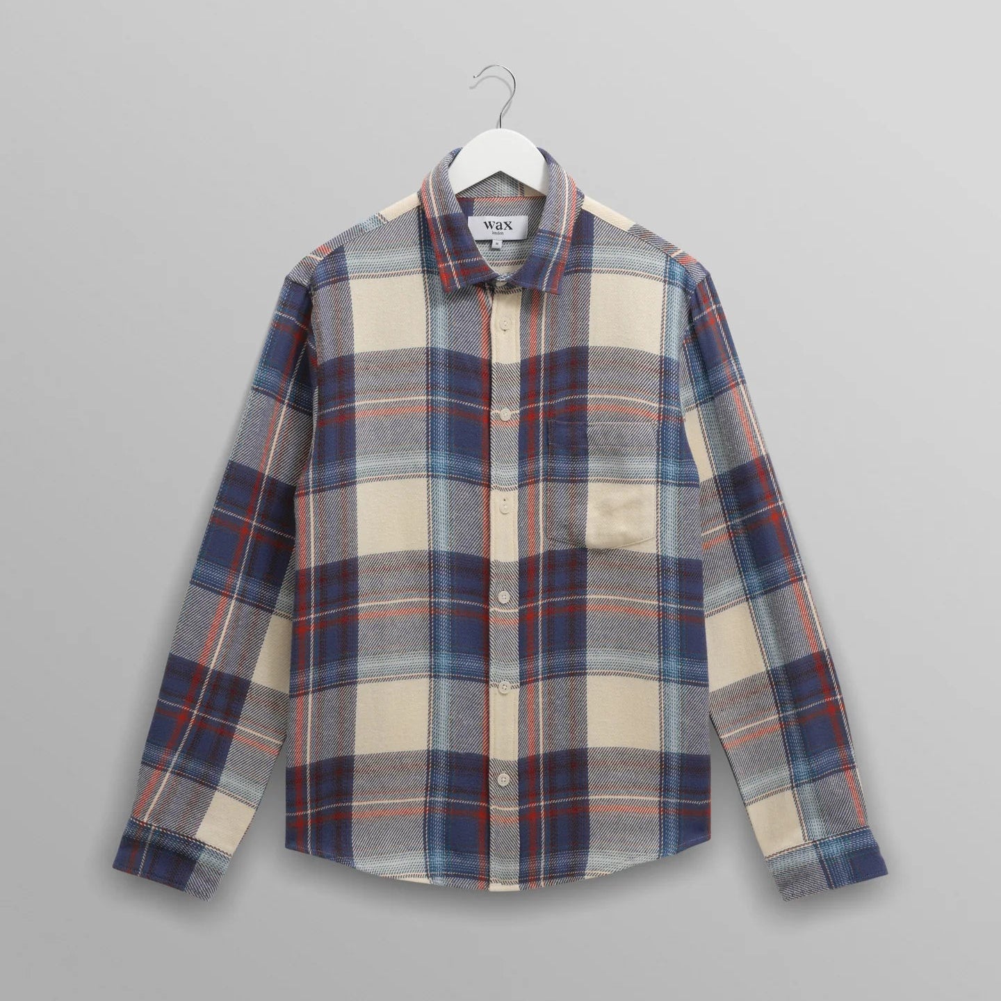 シェリーシャツ FLANNEL CHECK (BLUE/MULTI) - グリニッジ オンラインストア