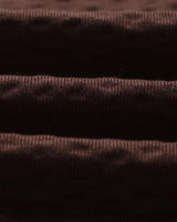 シェリーシャツ SEERSUCKER CORD (DARK BROWN)