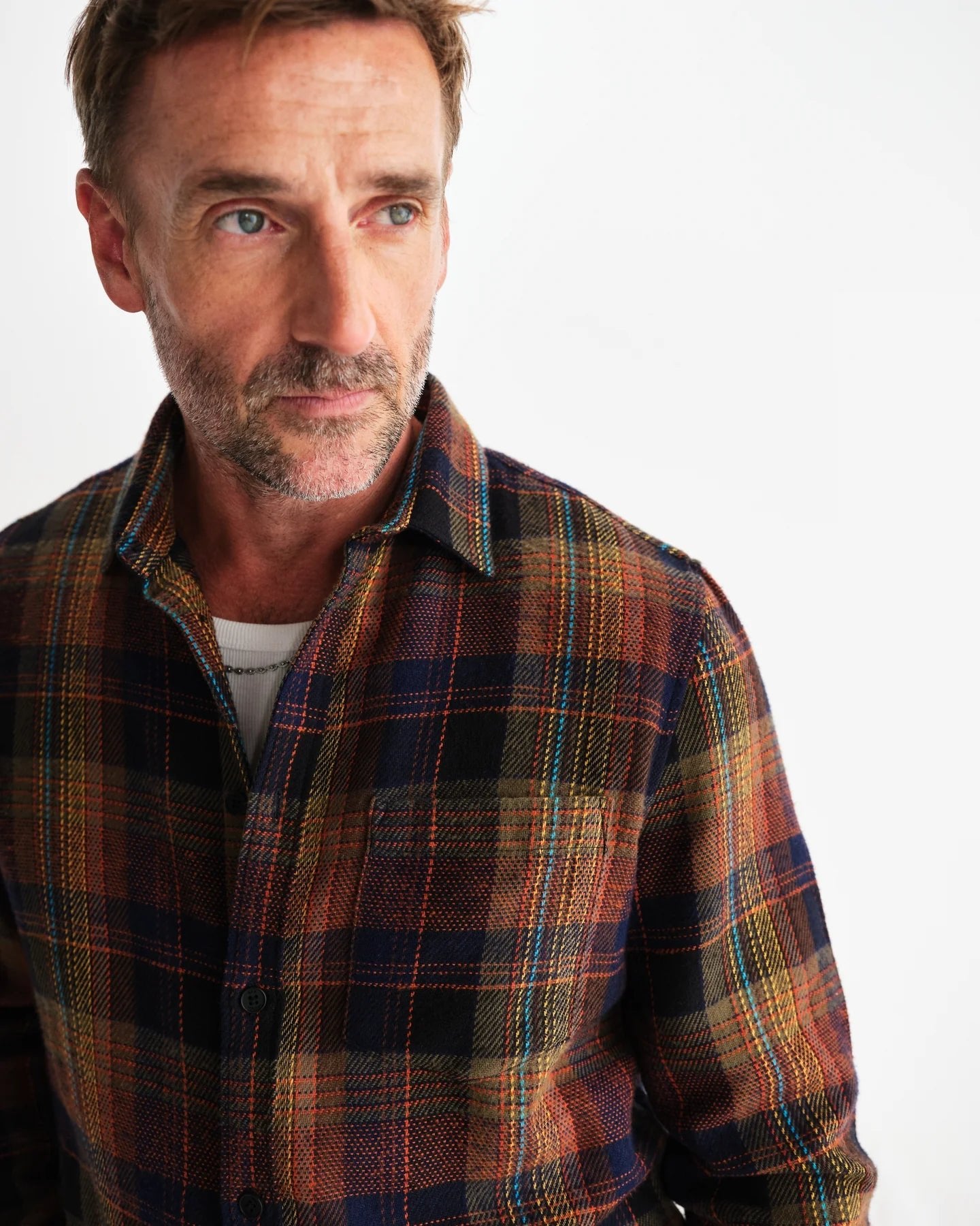 シェリーシャツ FLANNEL CHECK (MULTI) - グリニッジ オンラインストア