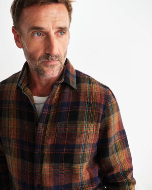 【予約】シェリーシャツ FLANNEL CHECK (MULTI)