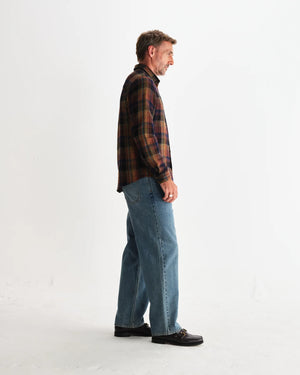 【予約】シェリーシャツ FLANNEL CHECK (MULTI)