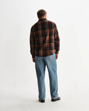 【予約】シェリーシャツ FLANNEL CHECK (MULTI)