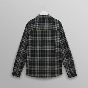 シェリーシャツ SEERSUCKER FLANNEL (NAVY/MULTI)