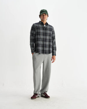 シェリーシャツ SEERSUCKER FLANNEL (NAVY/MULTI)